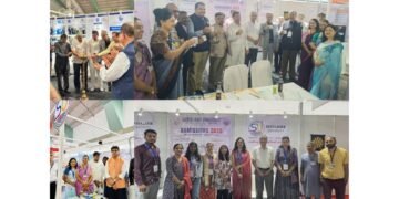 Sarvajanik University Enthralls Visitors at SGCCI Smart Education Expo & Surat Startup Summit 2025