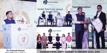Topnotch Foundation Acknowledged and Felicitated the Winners of the Sardar Patel Unity Summit & Awards 2025