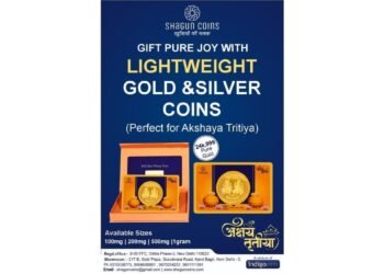 Shagun Coins Offers Affordable Lightweight Gold and Silver Coins for Every Occasion