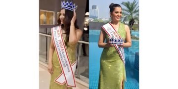 Manisha Oswal Shines as 1st Runner-Up at Mrs. India Queen of Substance 2025 (Emerald Category)