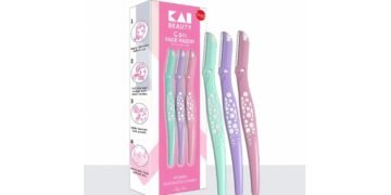 Experience Smooth Facial Hair Removal with KAI’s Innovative CAN Face Razor