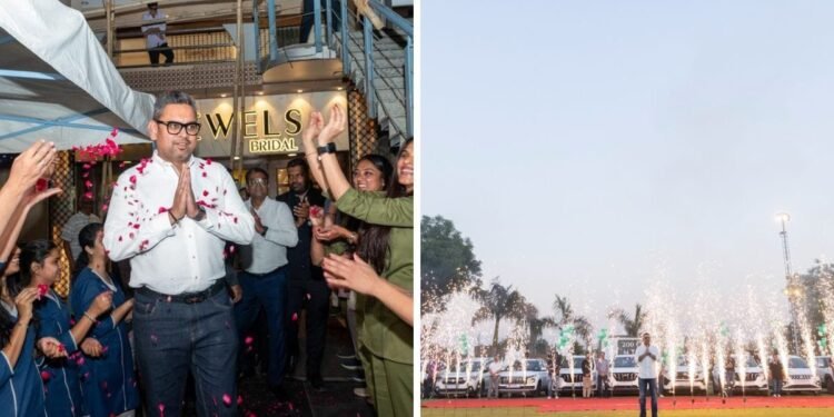 Kabra Jewels’ Kailash Kabra gifts brand-new cars to 12 senior team members