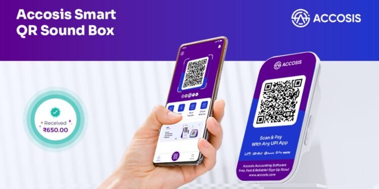 Accosis Corporation Launches UPI QR Soundbox to Transform Digital Payment Experience