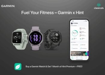 Clearcals Partners with Garmin India to Enhance Health and Fitness Tracking