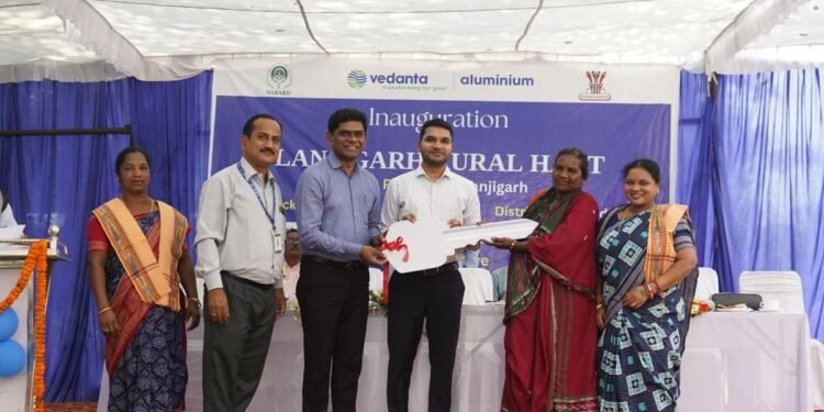 Lanjigarh Rural Haat: Kalahandi Collector dedicates 36 new shop rooms built by Vedanta and NABARD