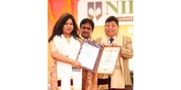 Chaitali Das Conferred Honorary Doctorate by NIILM University for Skill Development