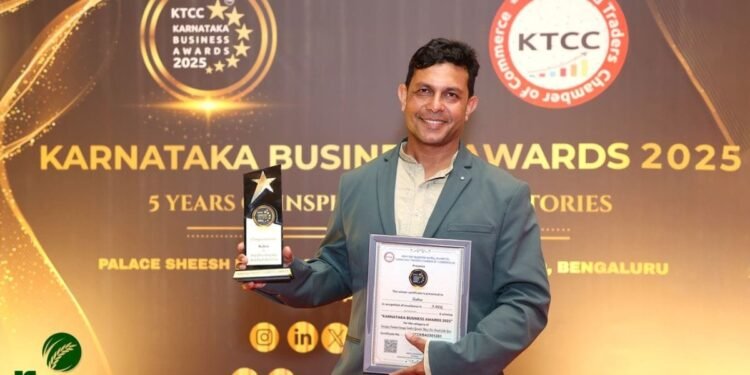 Kubra Wins “Emerging Premium Seeraga Samba Rice Brand of the Year 2025” at Karnataka Business Awards