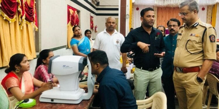 Jijau Foundation Organizes Free Mega Health and Eye Check-up Camp for Thane Police Force and Their Families