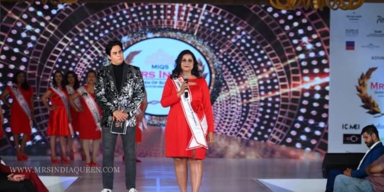 Jyoti won the title of Mrs. India Pride of South 2025 at Mrs. India Queen of Substance 2025