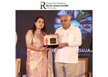 Surat’s Renowned Interventional Radiologist Dr. Jenny M. Gandhi Awarded by Gujarat CM