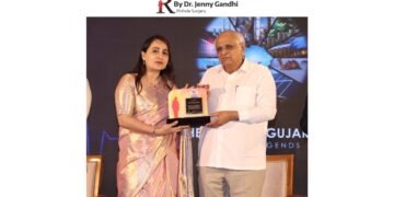 Surat’s Renowned Interventional Radiologist Dr. Jenny M. Gandhi Awarded by Gujarat CM