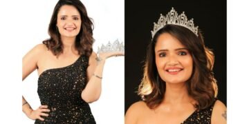 Tanusha Dutta won the title of Mrs. Photogenic 2025 at Mrs. India Queen of Substance 2025