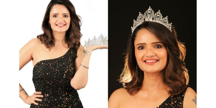 Tanusha Dutta won the title of Mrs. Photogenic 2025 at Mrs. India Queen of Substance 2025