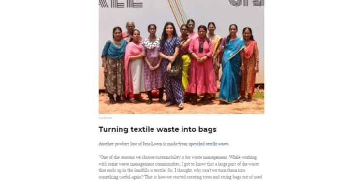 Iraaloom: Weaving Sustainability into Every Thread of Tradition