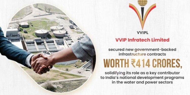 VVIP Infratech Limited Secures Rs. 414 Crores in Government-Funded Infrastructure Projects