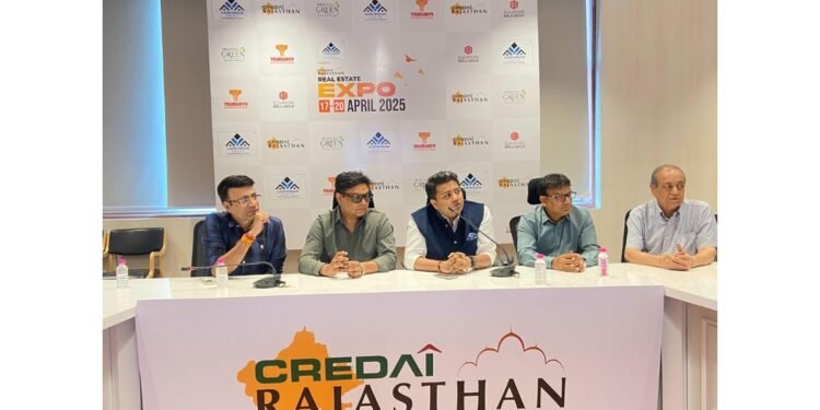 CREDAI Rajasthan Real Estate Expo-2025 will be held from 17th April