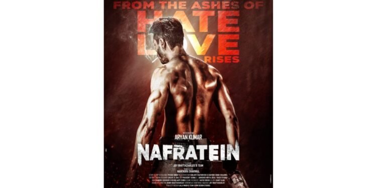 Aryan Kumar’s Intense Debut in Nafratein Promises a Power-Packed Ride, Poster Looks Intriguing