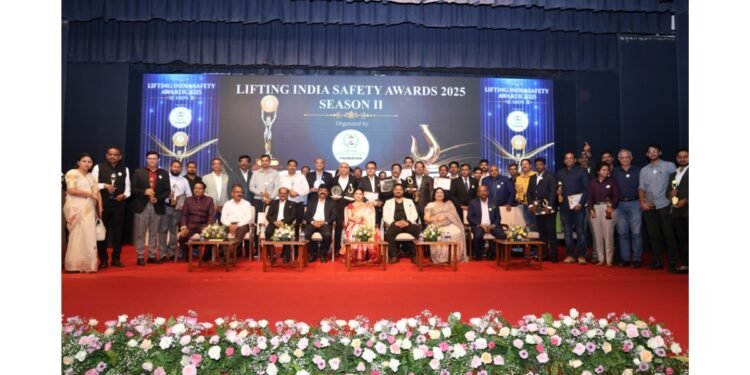 Lifting India – Safety Awards 2025 Recognizes National Leaders Committed to Construction Site Safety