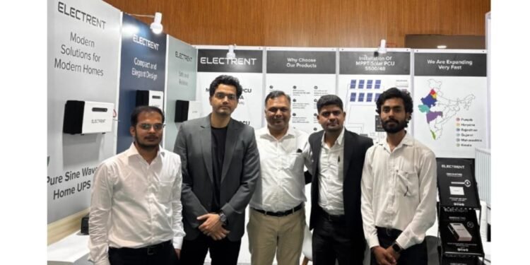 Electrent Unveils Full Range of Solar Solutions at RenewX 2025, Chennai