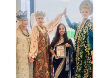 Dr. Geeta Bora Honored with Global Leader Award at India-Russia Summit in Moscow