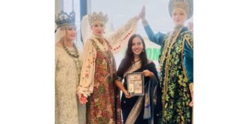 Dr. Geeta Bora Honored with Global Leader Award at India-Russia Summit in Moscow