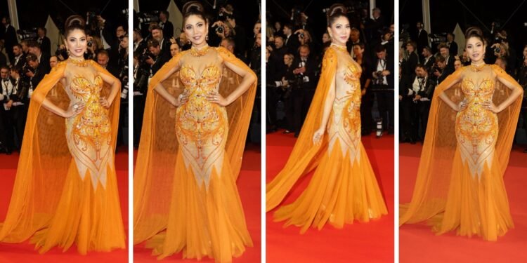 Mamta Parvez Khan Shines on the Red Carpet at the 78th Cannes Film Festival