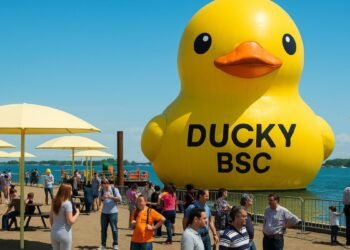 Duck BSC Builds the World’s Biggest Meme Duck — A Crypto Spectacle Ready to Sail from Dubai