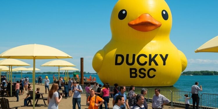 Duck BSC Builds the World’s Biggest Meme Duck — A Crypto Spectacle Ready to Sail from Dubai