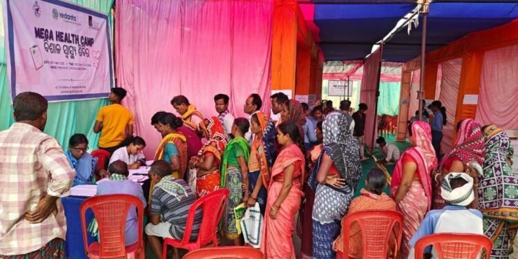 Vedanta Aluminium Organises Mega Health Camp for Rural Communities in Sundargarh