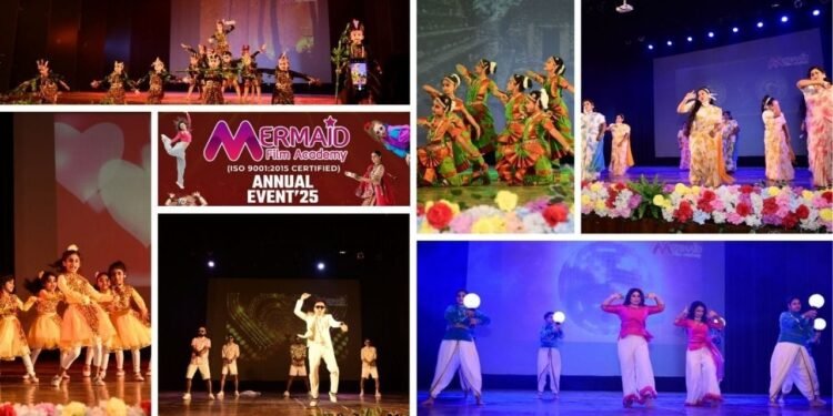 Mermaid Film Academy Hosts a Spectacular Annual Event 2025 at Jai Hind Auditorium, Kolkata