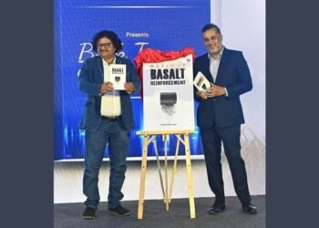 Famous writer Chetan Bhagat Launches World of Basalt Reinforcement by Mahesh Kumar Jogani