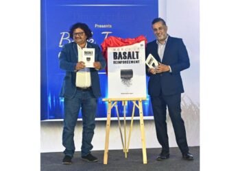 Chetan Bhagat Launches Book On Sustainability -World Of Basalt Reinforcement By Mahesh Kumar Jogani