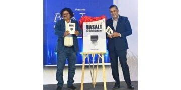 Chetan Bhagat Launches Book On Sustainability -World Of Basalt Reinforcement By Mahesh Kumar Jogani