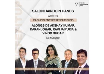 Ms. Saloni Jain Joins FEF To Support The Future Of Fashion Startup Ecosystem