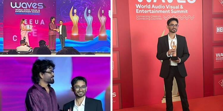 Sandeep Tripathy of STAS Canvas Wins WAVES 2025 Create in India Challenge Award for AI Avatar Creation