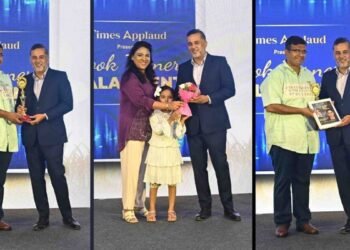 Shining at Book Turner Gala 2025, Healing and Spiritual Sciences Power Couple Dr. Surabhi & Sachin Dhanwala