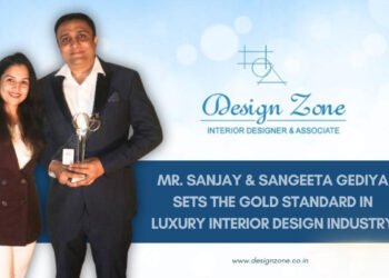 Design Zone Redefines Luxury Interiors with 24 Years of Excellence Led by Ar. Sanjay and Sangeeta Gediya