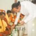 Dinesh Shahra Foundation Pays Tribute to Swami Sivananda Maharaj at Varanasi Ashram