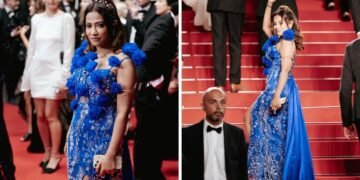 Nimisha Singh Shines Again at the 78th Cannes Film Festival: A True Trailblazer in Indian Fashion