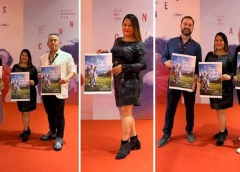 Producer Chanda Patel Unveils Poster of ‘Tera Mera Nata’ at the 78th Cannes Film Festival 2025