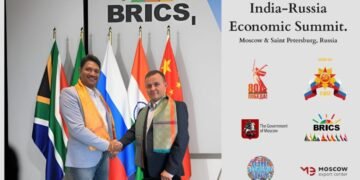 Relcko and CEO Dr. Satish Kumar Seena honoured at India-Russia Economic Summit in Moscow
