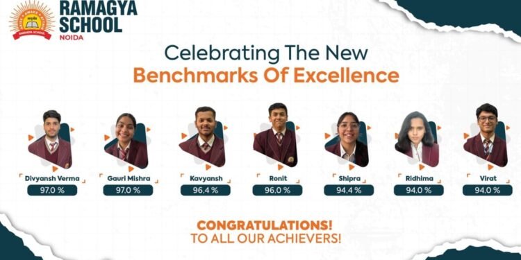 Ramagya School Achieves 100% CBSE Results: A Testament to Academic Excellence