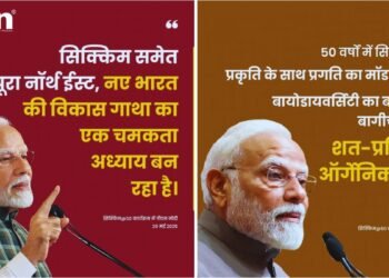 Sikkim-Development-Vision: 10 Key Highlights from PM Modi’s Golden Jubilee Address