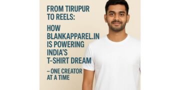 From Tirupur to Reels: How BlankApparel.in Is Powering India’s T-Shirt Dream — One Creator at a Time