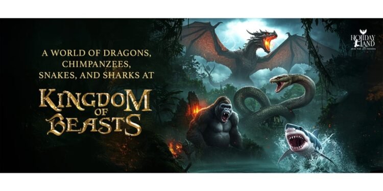 The Kingdom of Beasts: Indore’s Wildest Summer Adventure for Kids from 3rd May to 15th June