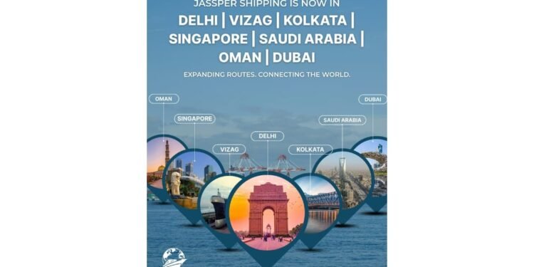 Jassper Shipping Scales Operations with Gulf Venture and Three New Indian Office Launches