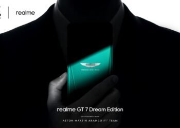 realme announces a 3-year licensing collaboration with Aston Martin Aramco F1 team