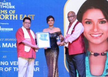 Assamese Cine Star Urmila Mahanta Clinches Outstanding Versatile Performer of the Year award by Times Network