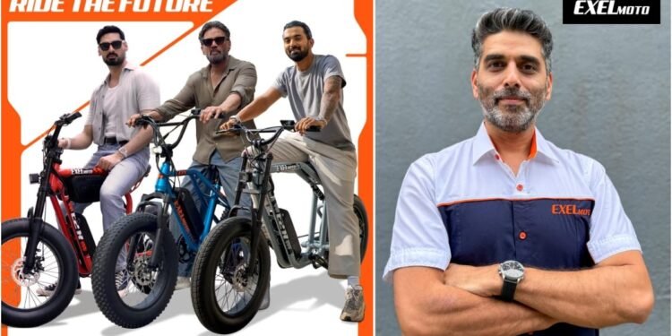 Celebrity Capital Meets EV Disruption: Suniel Shetty, KL Rahul, Ahan Shetty & Akshai Varde Join Forces to Launch Exelmoto