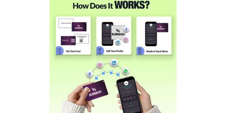 Kurmah NFC Card: India’s Smart Contactless NFC Business Card for Modern Professionals